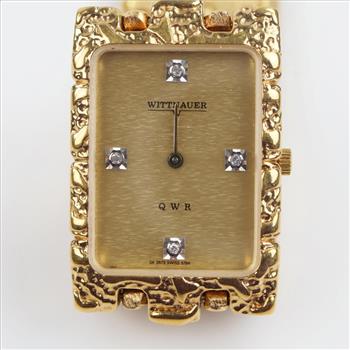 Wittnauer 14kt GP Case And Band Watch
