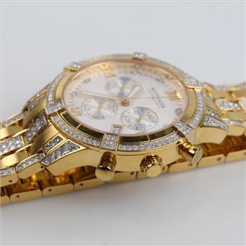 Wittnauer Chronograph Crystal Watch