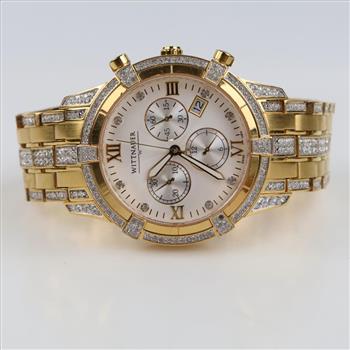 Wittnauer Chronograph Crystal Watch