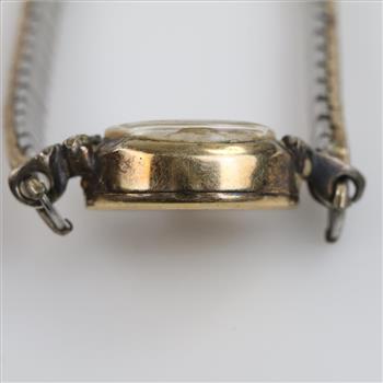 Wittnauer Geneve 10kt RGP Diamond Watch