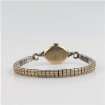 Wittnauer Geneve 10kt RGP Diamond Watch