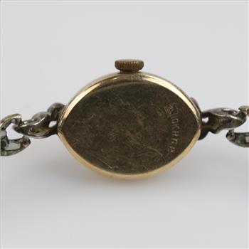 Wittnauer Geneve 10kt RGP Diamond Watch