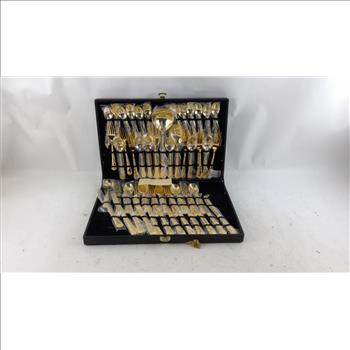 WM Rogers & Son Plated Flatware Set