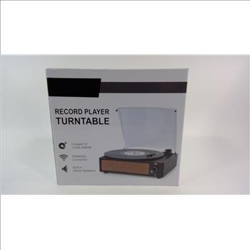 Wockoder Record Player Turntable