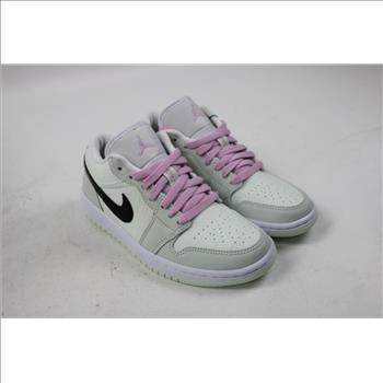 Women's Air Jordan 1 Low SE, 'Barely Green', Size 6.5 Sneakers