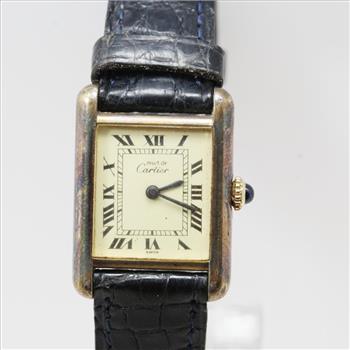 Women's Cartier Tank Watch - Evaluated By Independent Specialist