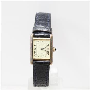Women's Cartier Tank Watch - Evaluated By Independent Specialist