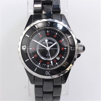 Women's Chanel J12 Ruby Watch - Evaluated By Independent Specialist