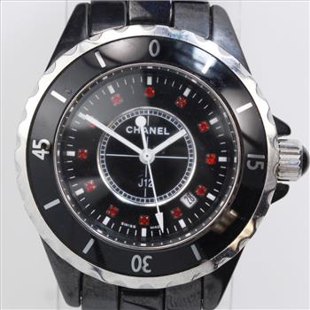 Women's Chanel J12 Ruby Watch - Evaluated By Independent Specialist