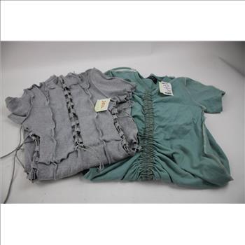 Women's Clothing Bulk Lot, Leggings, Shirts, & Dresses 9 Pieces