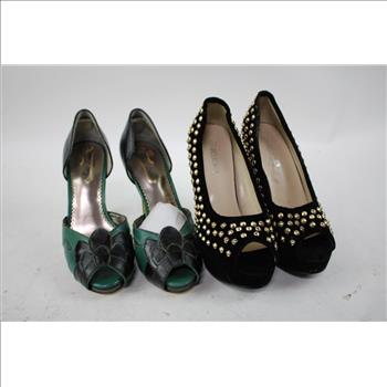 Women's Heels Bulk Lot, Size 6, 10M, & More 6 Pieces