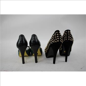 Women's Heels Bulk Lot, Size 6, 10M, & More 6 Pieces