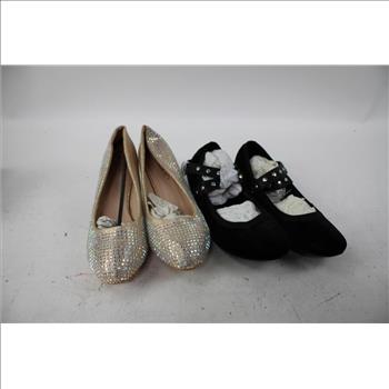 Women's Heels Bulk Lot, Size 6, 10M, & More 6 Pieces