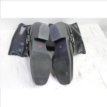 Women's Leather Boots, Size 8