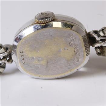 Women's Lucien Piccard Vintage 14kt White Gold Watch