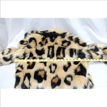 Women's Michael Kors Faux Fur Coat, Size M