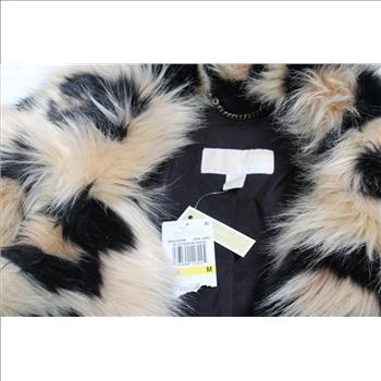Women's Michael Kors Faux Fur Coat, Size M