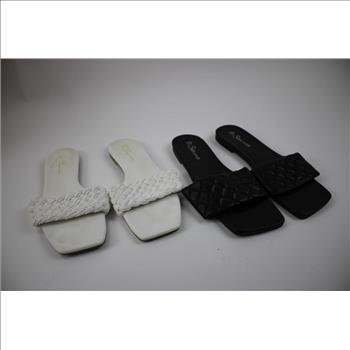 Women's Sandals, Sizes 10-11, 5 Pieces
