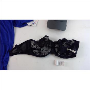 Womens Shirt, Bra, And Hat, 3 Pieces