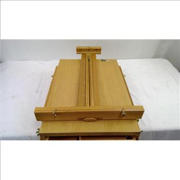 Wooden Easle With Storage