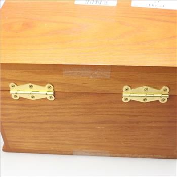 Wooden Expandable Tiered Jewelry Box