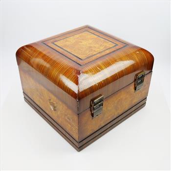 Wooden Felt Lined Box