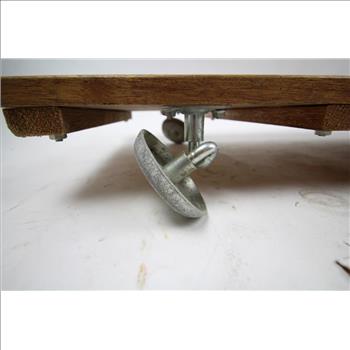 Wooden Floor Dolly And Heavy Duty Ratchet Tie Down, 2 Pieces