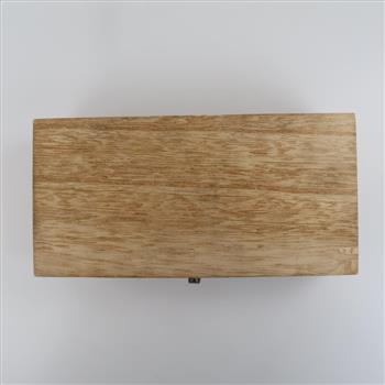 Wooden Hindge Trinket Box