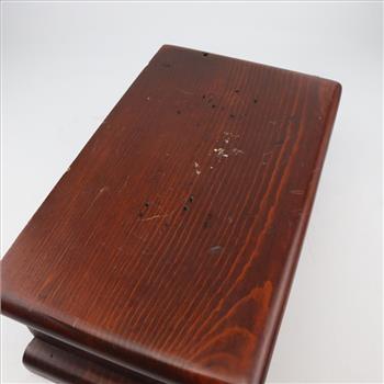 Wooden Hinged Jewelry Box