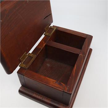 Wooden Hinged Jewelry Box