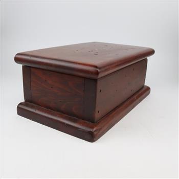 Wooden Hinged Jewelry Box