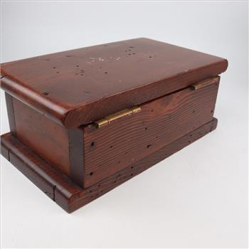 Wooden Hinged Jewelry Box