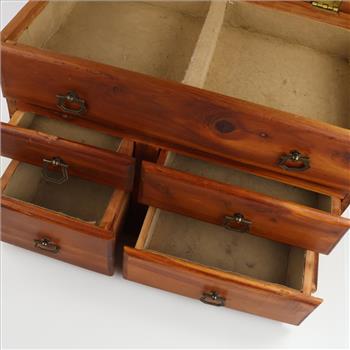 Wooden Jewelry Chest