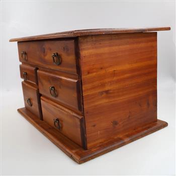 Wooden Jewelry Chest
