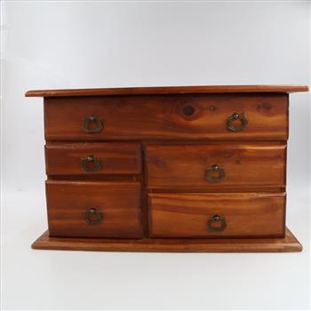 Wooden Jewelry Chest