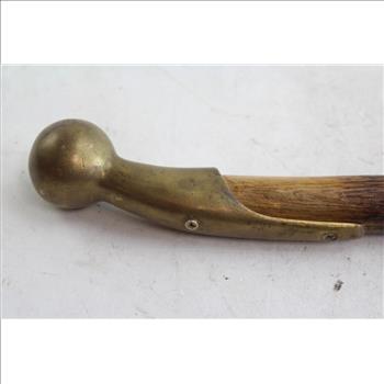 Wooden Walking Cane With Ball Handle