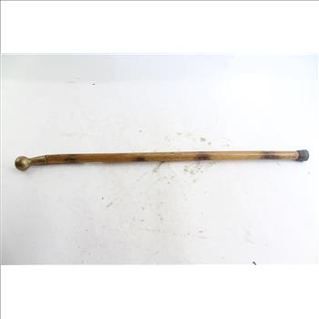 Wooden Walking Cane With Ball Handle