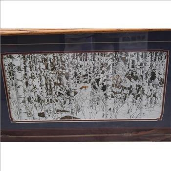 Woodland Encounter By Bev Doolittle Picture Frame