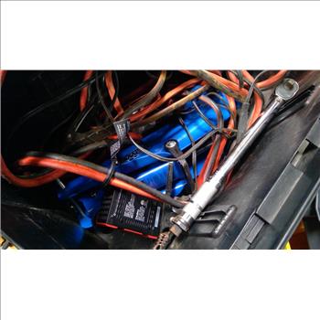 Workforce Mobile Tool Chest, With Power Inverter, Car Jack, And More