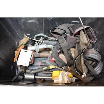 Worklight, Arrow RHT300 Swivel Head Rivet Tool, Tool Belts, & More; 5+ Pieces