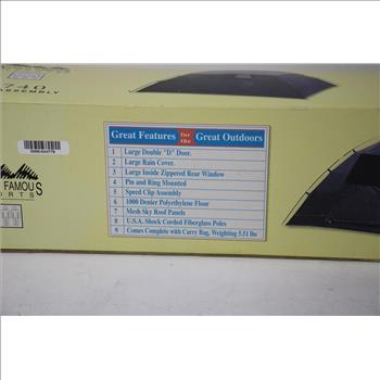 World Famous Sports Square Dome Tent