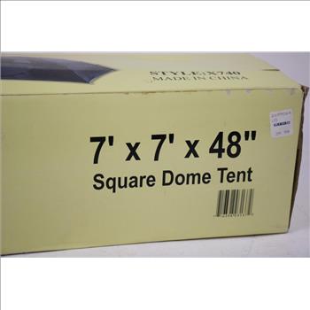 World Famous Sports Square Dome Tent