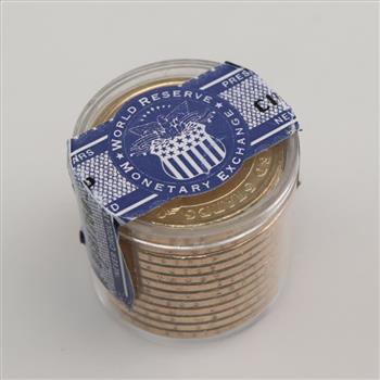 World Reserve Monetary Exchange Uncirculated Presidential Dollars, 1 Roll