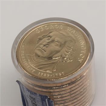 World Reserve Monetary Exchange Uncirculated Presidential Dollars, 1 Roll