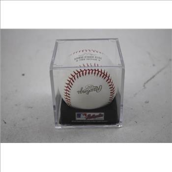 World Series 2010 Game Ball Of MLB, And New Era Miami Marlins 59Fifty Cap, 7-3/8