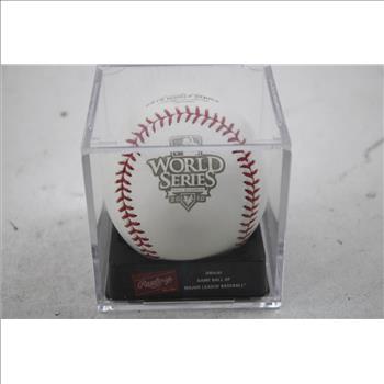 World Series 2010 Game Ball Of MLB, And New Era Miami Marlins 59Fifty Cap, 7-3/8