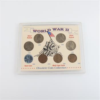 World War II Obsolete Coin Collection