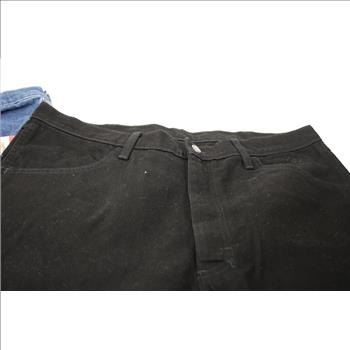 Wrangler Denim Jeans 36x32, And Black Rustler Regular Fit Jeans 36x30, 2 Pieces