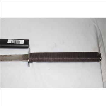 Wrapped Handle Sword With Sheath