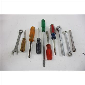Wrenches, Pliers, Screwdrivers, Drill Bits, And More, 20+ Pieces